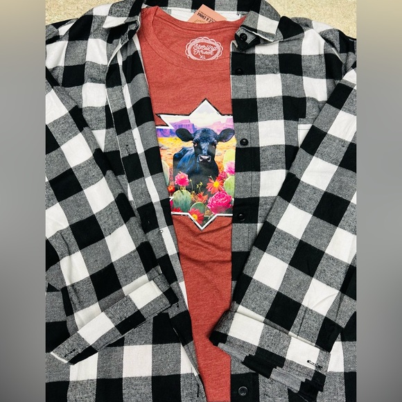 In The Clouds Flannel Shirt - Picture 2 of 6